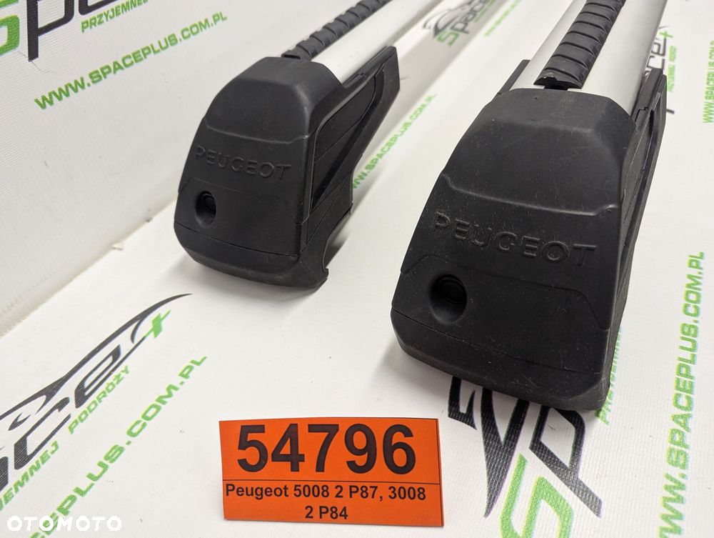 Bagażnik dachowy bazowy belki poprzeczki Peugeot 5008 2 P87, 3008 2 P84 - 2
