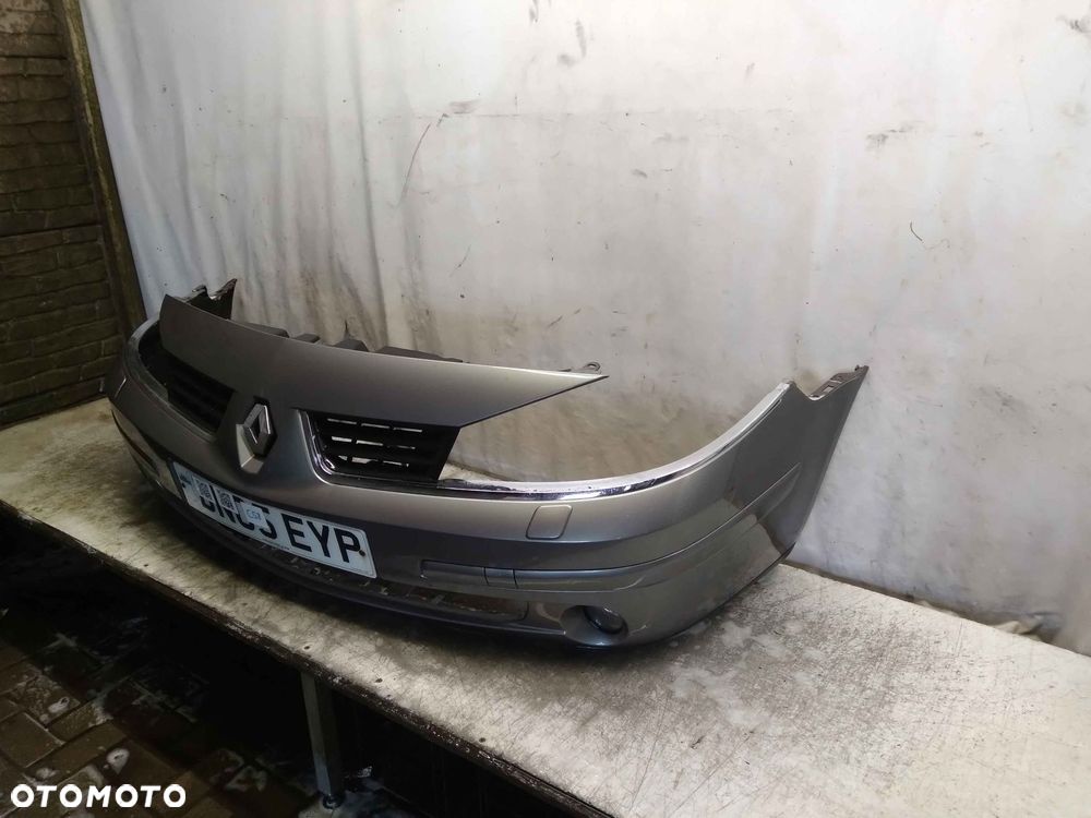 ZDERZAK PRZÓD PRZEDNI | RENAULT LAGUNA II 2 LIFT FL HALOGENY XENON TEF47 - 2
