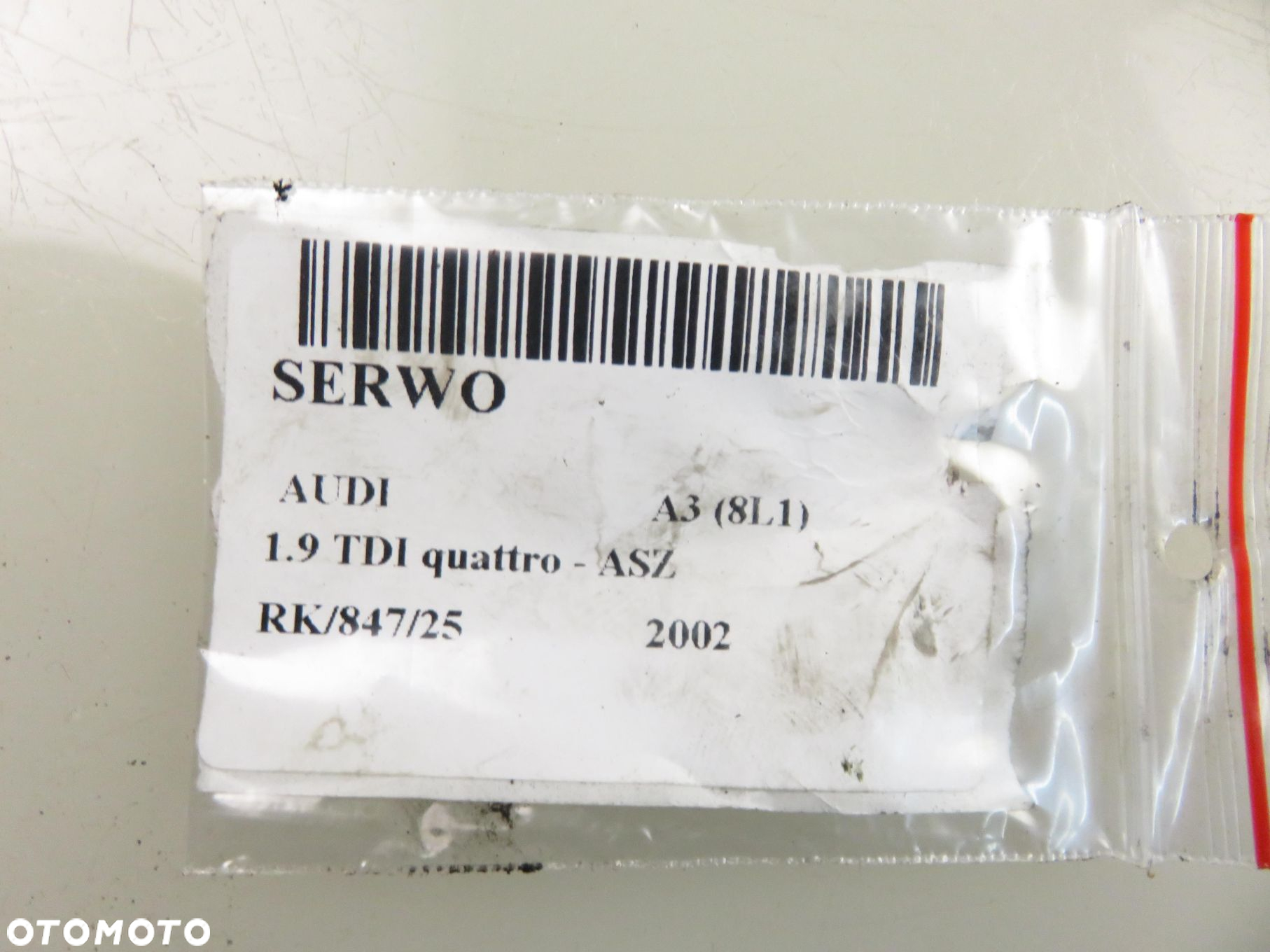 SERWO AUDI A3 (8L1) 1.9 TDI quattro - ASZ 1J1614105S 03786435034 - 10