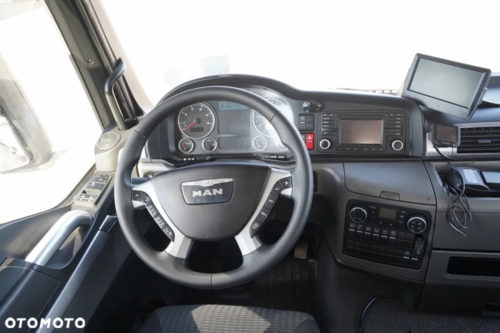 MAN MAN TGS 35.480 / 8x4 / HDS HIAB 288 EP-5 wysów : 12.7 M / SKRZYNIOWY - 7,4 M / UDŹWIG : 9400 KG / EURO 6 / STEROWANIE RADIOWE - 32