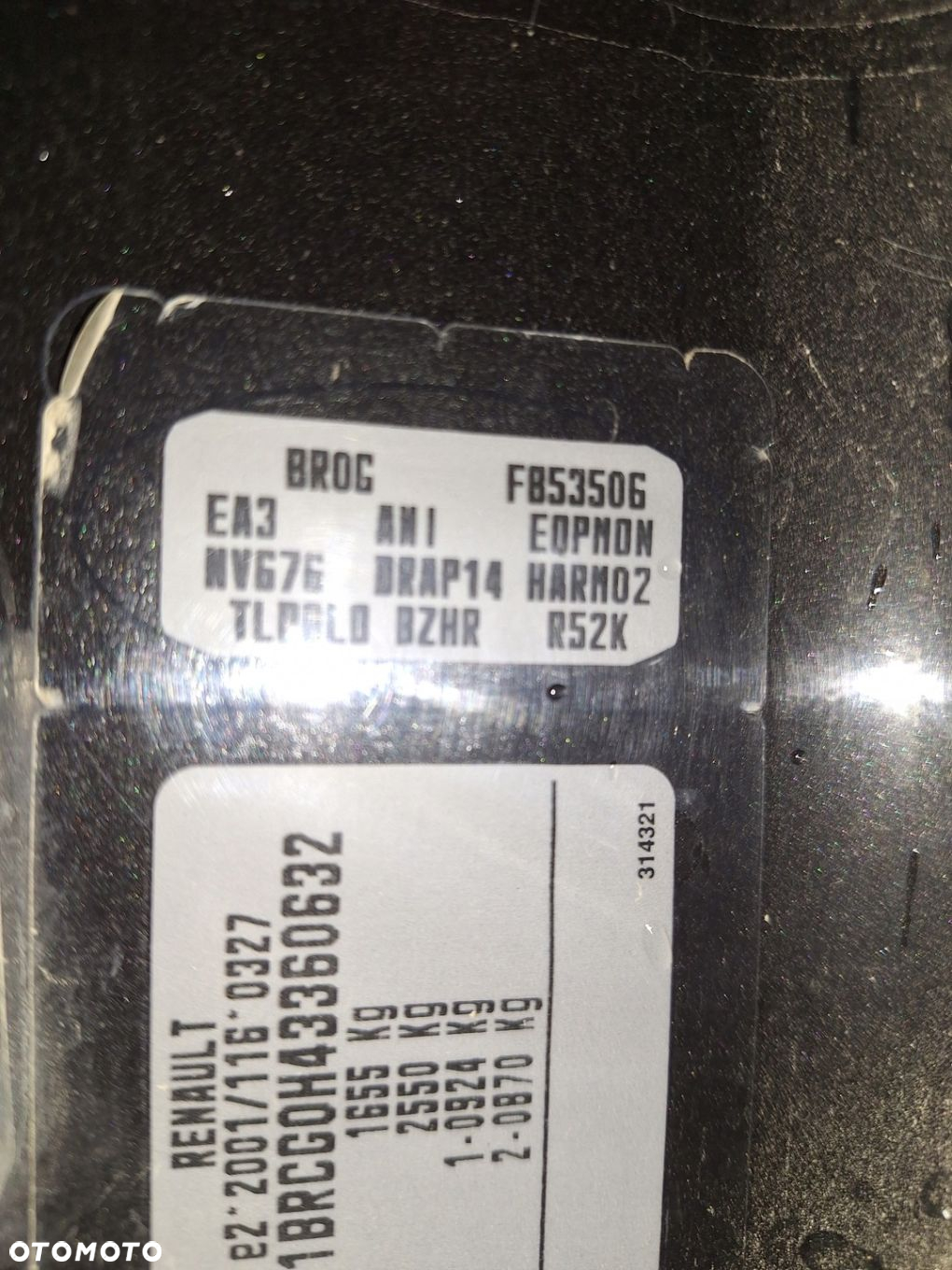 RENAULT CLIO 3 III LIFT RADIO CD RADIOODTWARZACZ Z KODEM 281157453R - 9