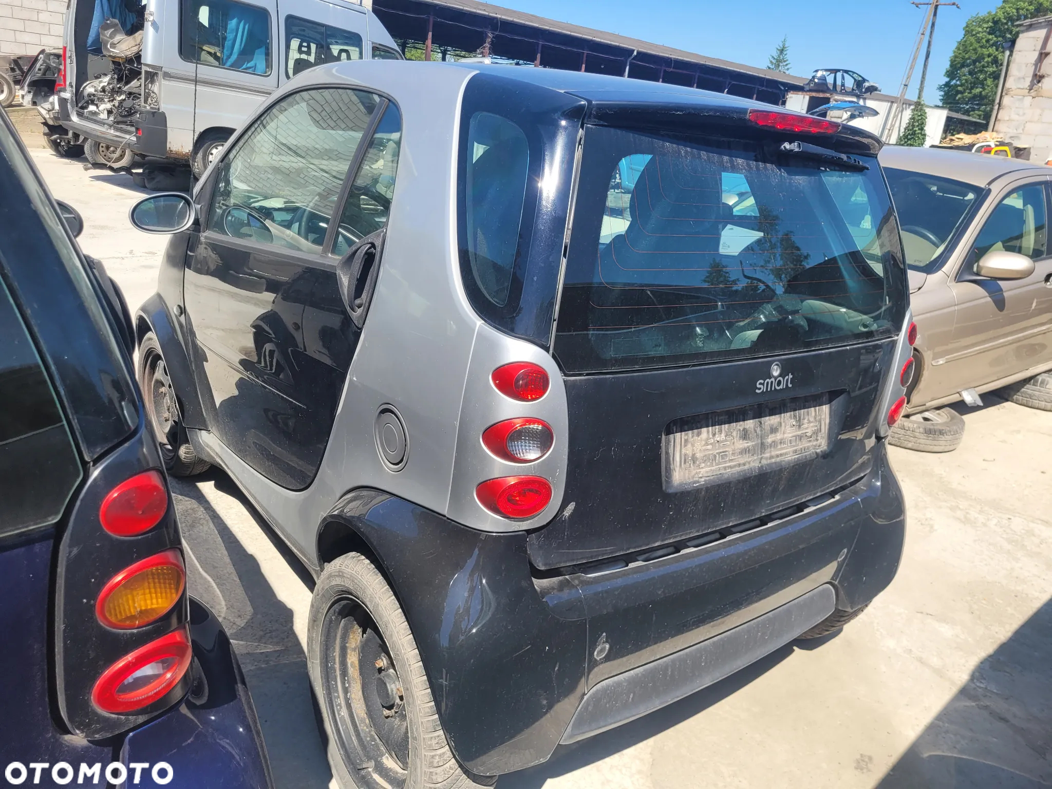 SMART FORTWO 450 EAD maska pokrywa silnika klapa bagażnika zderzak lampa reflektor pas przedni stop lampy halogeny - 3