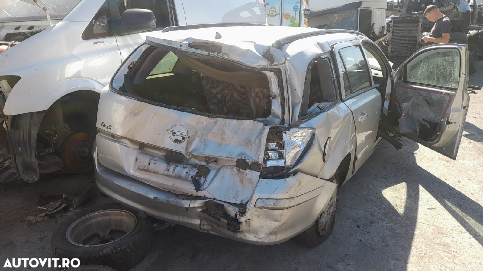 Macara cu motoras stanga fata A3300-13100417LH Opel Astra H [2004 - 2 - 4