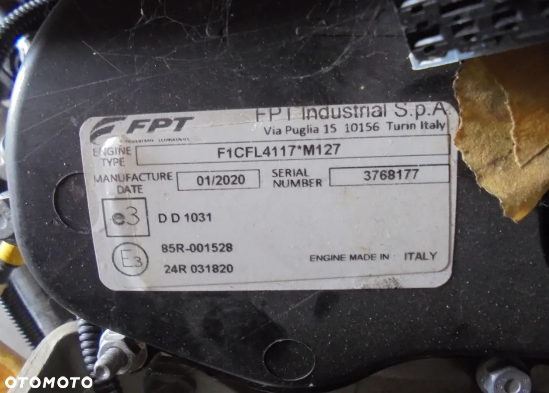SILNIK IVECO DAILY 3.0 F1CFL4117 EURO 6 - 4