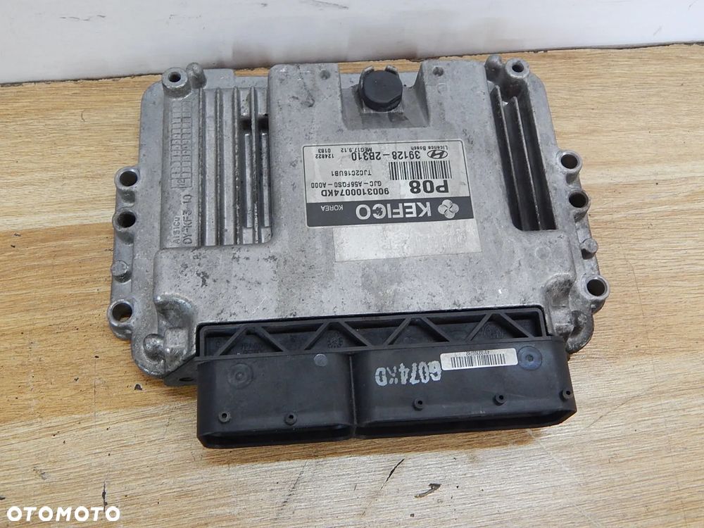 Sterownik komputer 1.6 16v benz Hyundai ix20 IX20 Kia Venga 10-19 Łuków części - 1