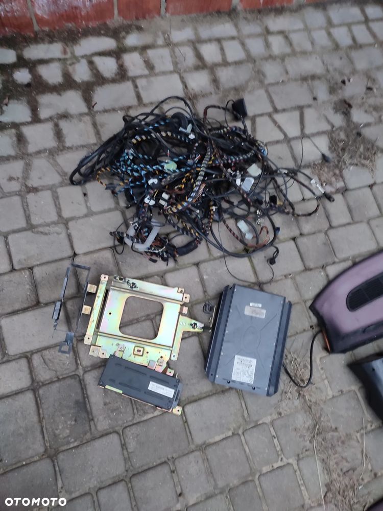 BMW E38 DSP Kompletne półka roleta wiązka wzmacniacz - 8