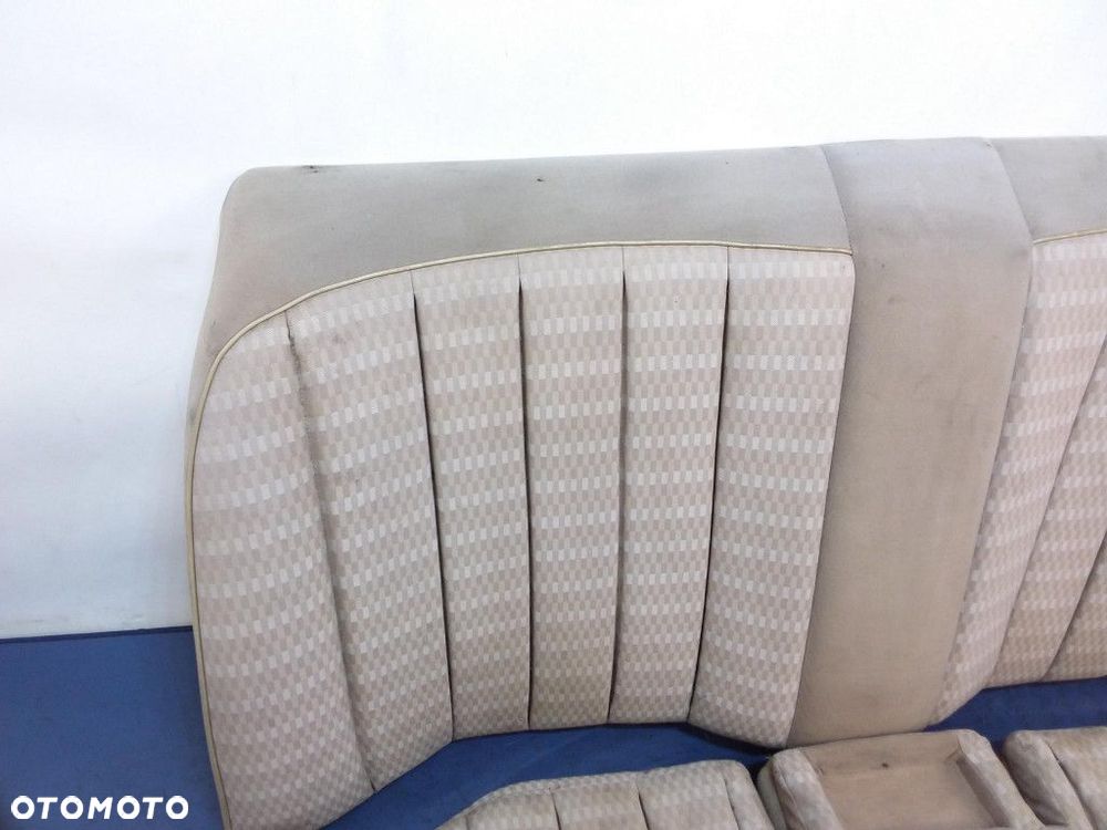 MERCEDES 190 W201 KANAPA SIEDZENIE TYŁ WELUR - 5