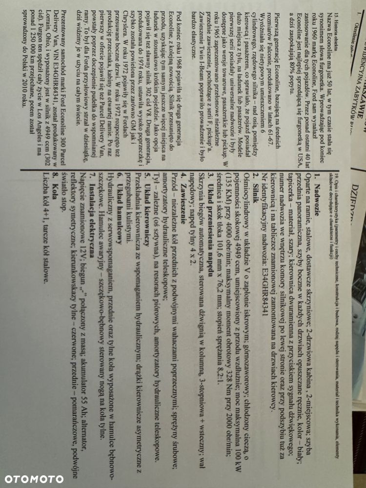 Ford ECONOLINE 300 V8 - 26