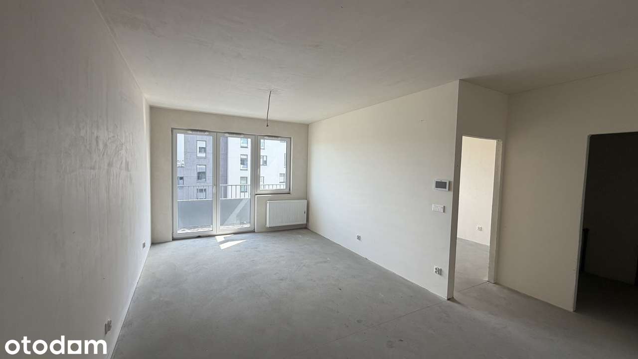 Nowe 2 pokoje | południe | duży balkon | garaż | 40,37 m²