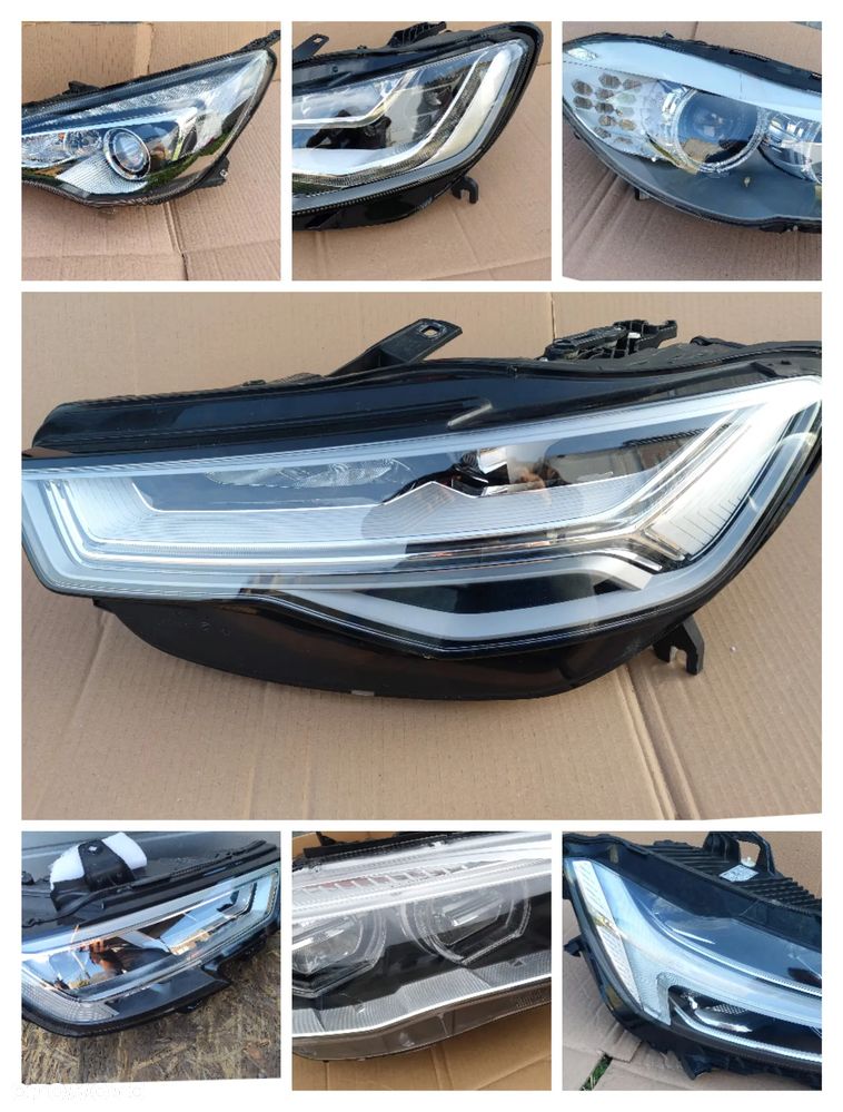 Lampa Full Led Matrix Reflektor Xenon Audi A1 A2 A3 A4 A5 A6 A7 A8 Q1 Q2 Q3 Q4 Q5 Q7 Q8 RS3 RS6 RSQ8 E-Tron - 1