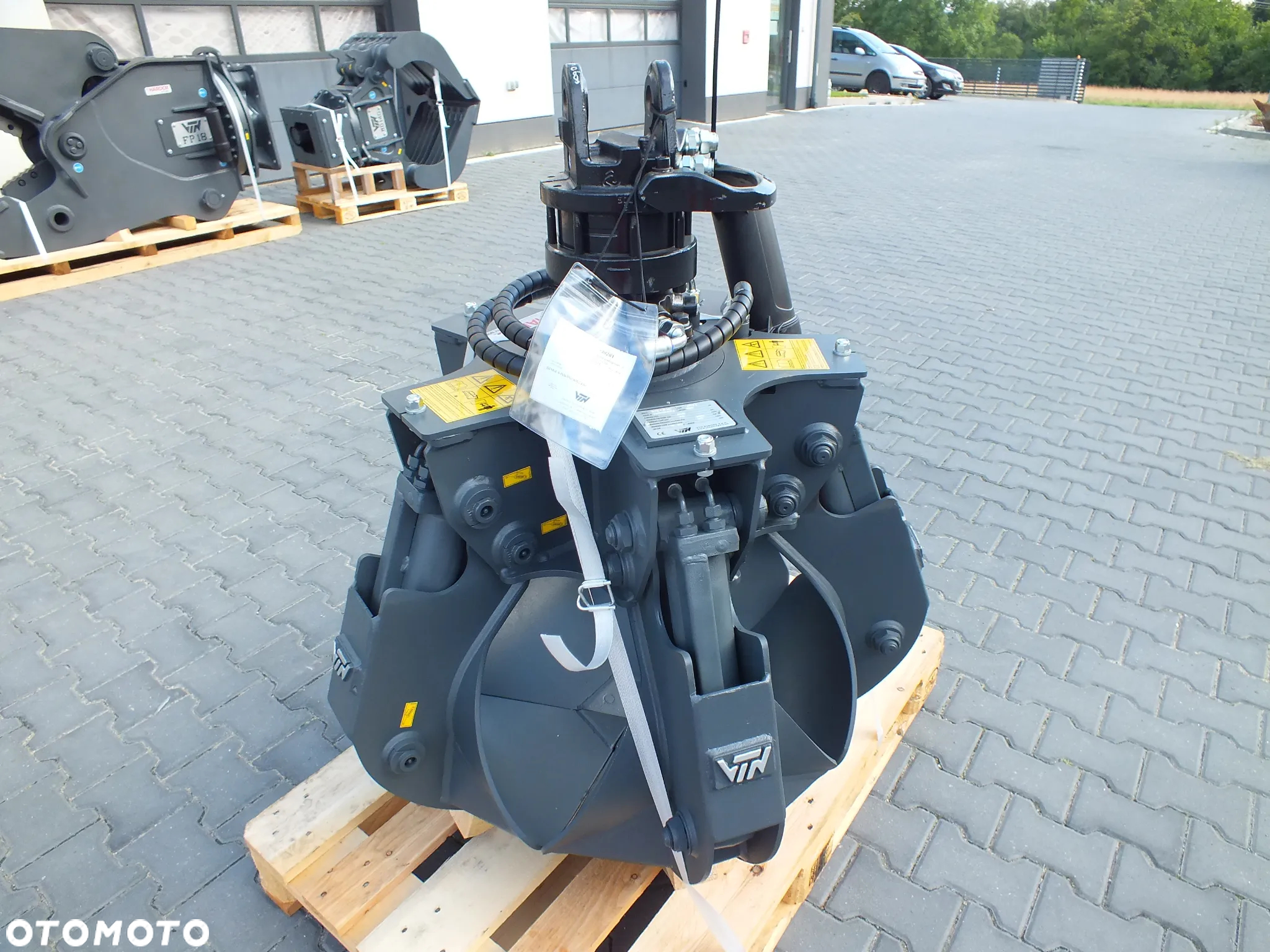 Obrotowy chwytak hydrauliczny do złomu VTN 92EC230 - 8