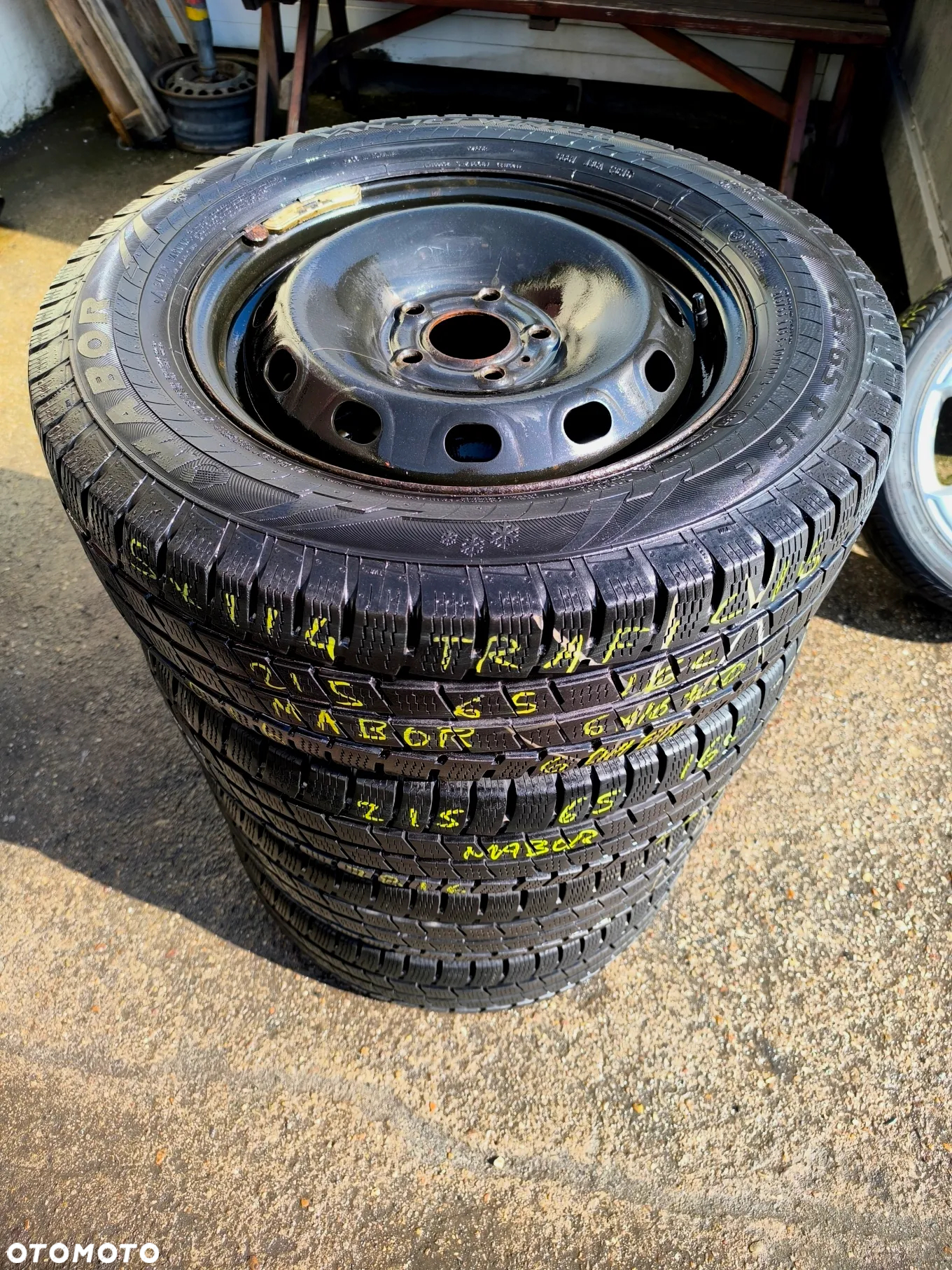 5x114,3 5x114 Felgi Stalowe Stal 16C 16 C Koła Zimowe Zima RENAULT TRAFIC III 3 OPEL VIVARO B II 2 FIAT TALENTO NISSAN NV300 PRIMASTAR II 2 7,5m Legnica ALU-RAD 215/65 - 2
