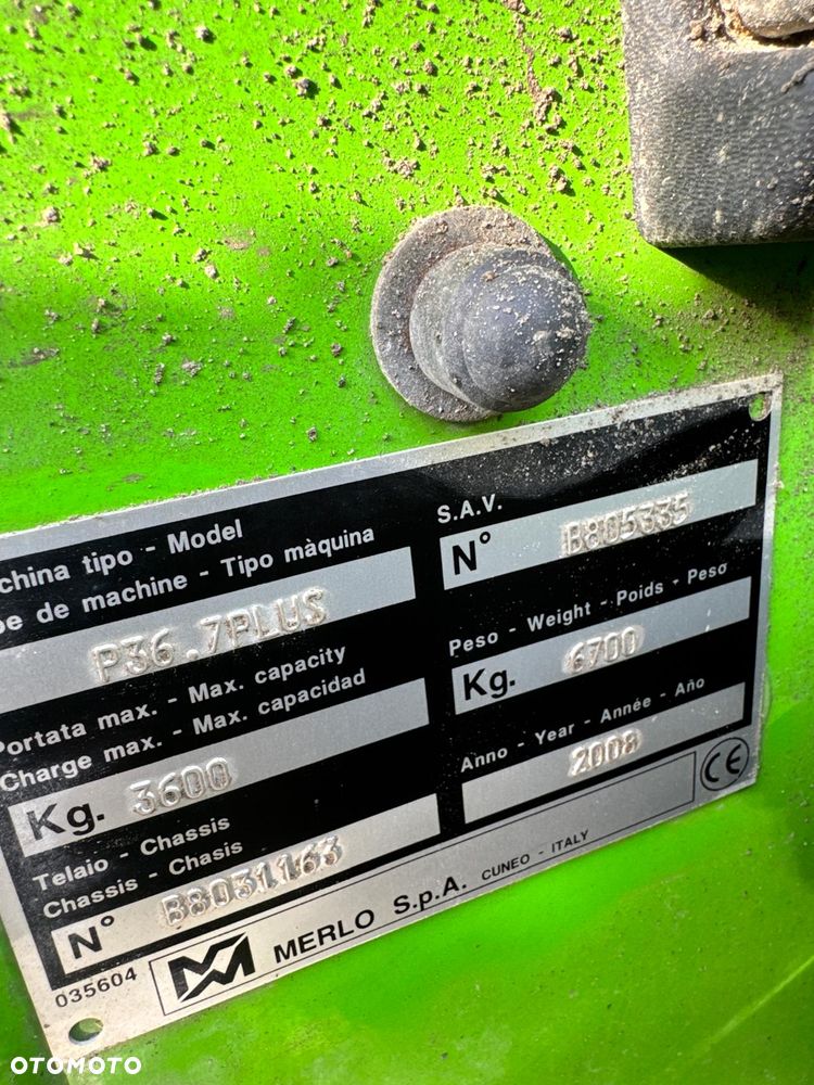 Merlo P36.7 Plus - 2