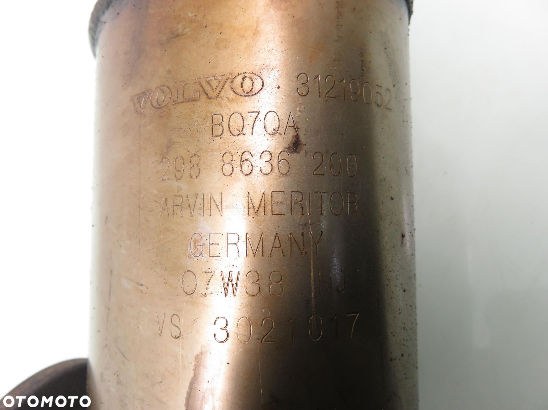 KATALIZATOR VOLVO S60 I 2.4 D 31219052 2988636200 - 4