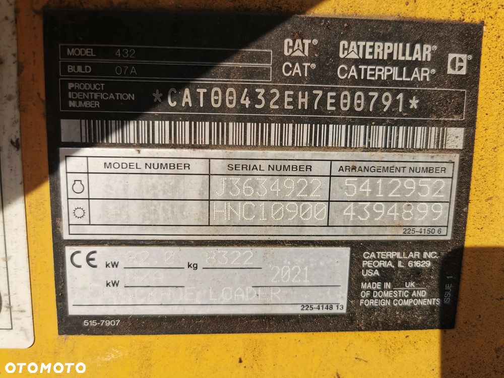 Caterpillar CAT 444F2 Caterpillar 2018 rok zadbana - 37