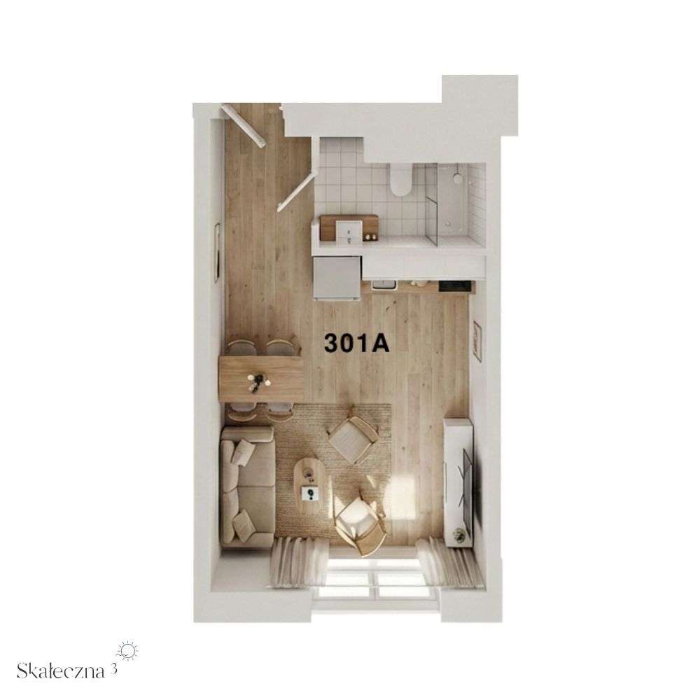 27 m², 1 pokój, winda, kamienica w renowacji