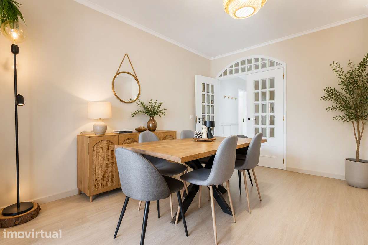 T4 com 184 m², garagem,  varandas e espaço para toda a família - Grande imagem: 3/30