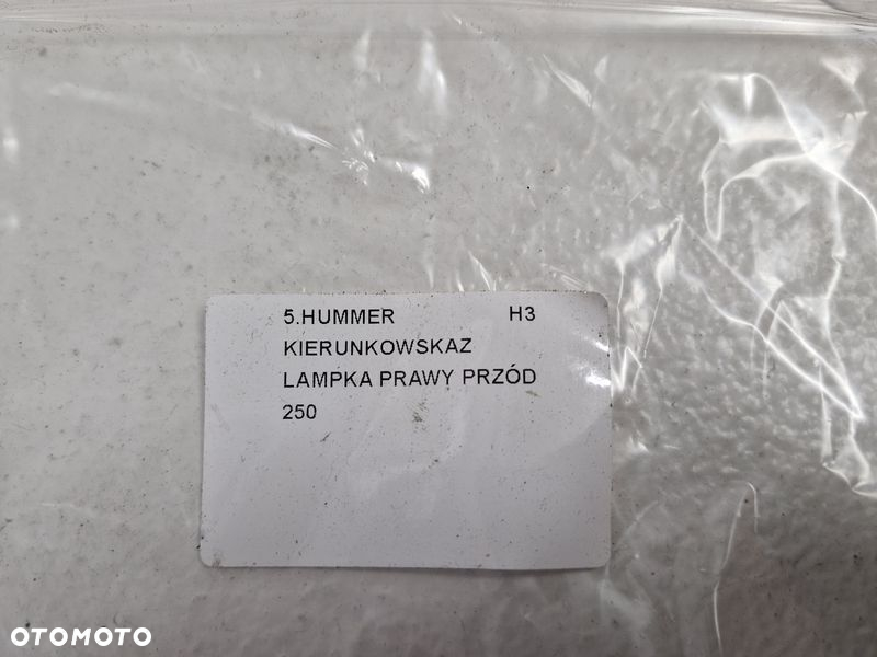 HUMMER 3 III H3 LAMPKA KIERUNKOWSKAZ PRAWY PRZÓD PRZEDNI - 5