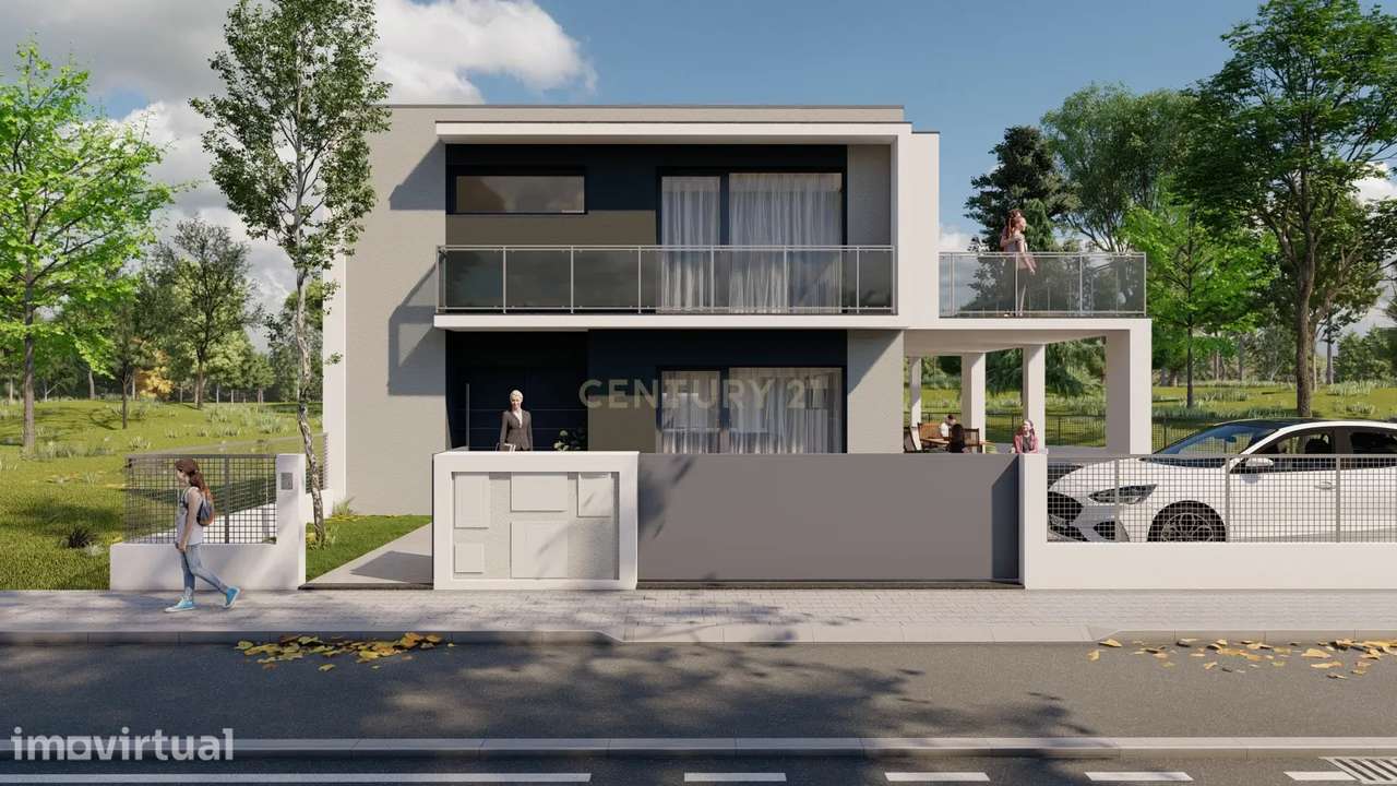 Moradia T4 nova com piscina de sal, domótica e excelente exposição sol - Grande imagem: 2/28