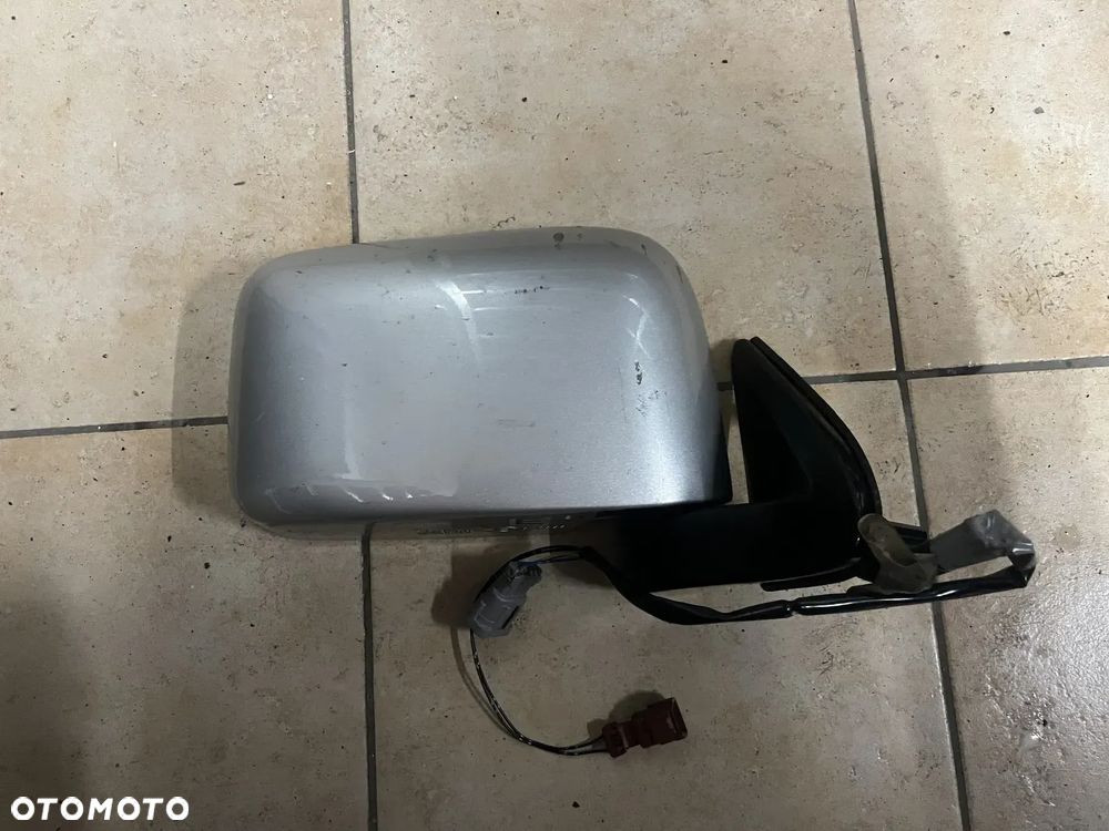 Lusterko prawe Nissan Navara D22 3+2 5pin (srebrne) - 2