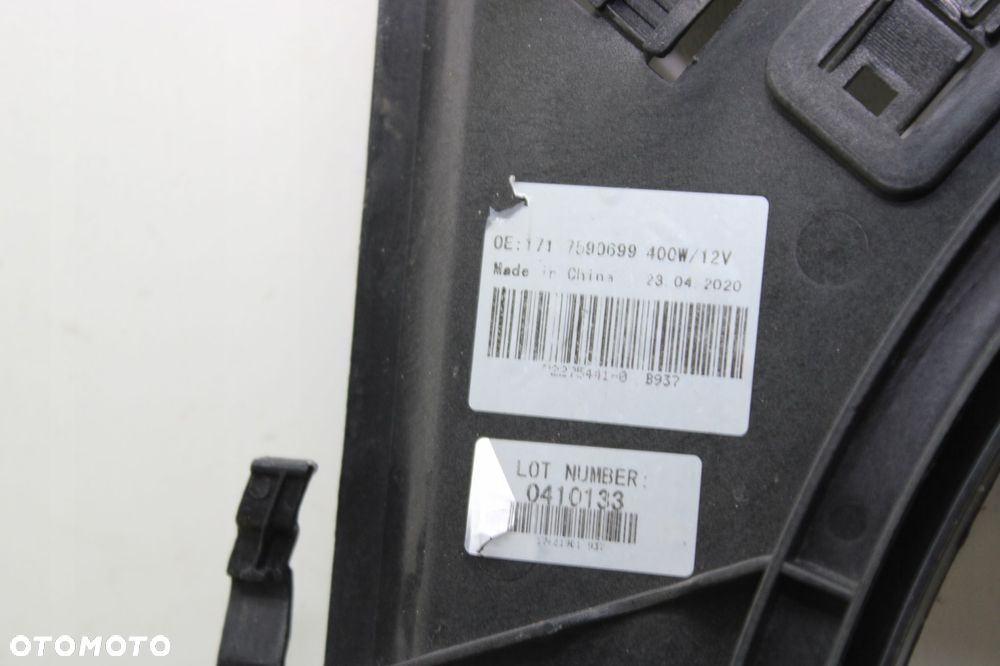 Wentylator Chłodnicy BMW E81 E87 E90 E91 E92 400W 7590699 - 3