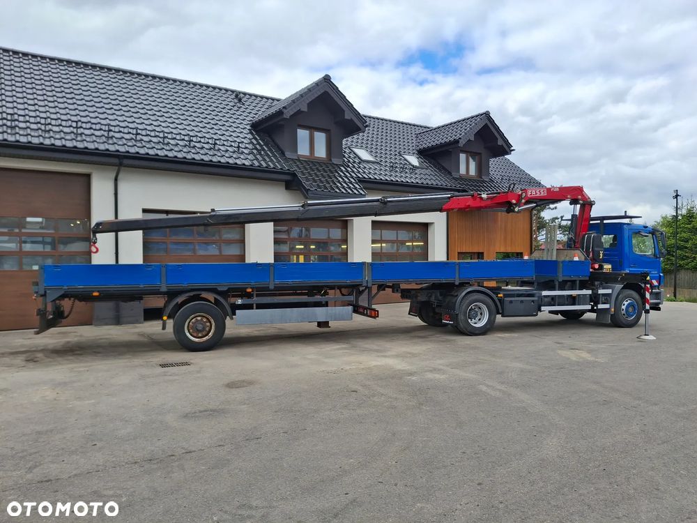 Mercedes-Benz Axor 1933 HDS FASSI F135 17 Metrów Wysięgu Żuraw Skrzynia Siodło Zawieszenie Resor 2010r Przyczepa Łączna Długość Ładunku 11 Metrów Transport Ładunków Dłużycowych Do Zbrojenia Do Budowlanki - 37