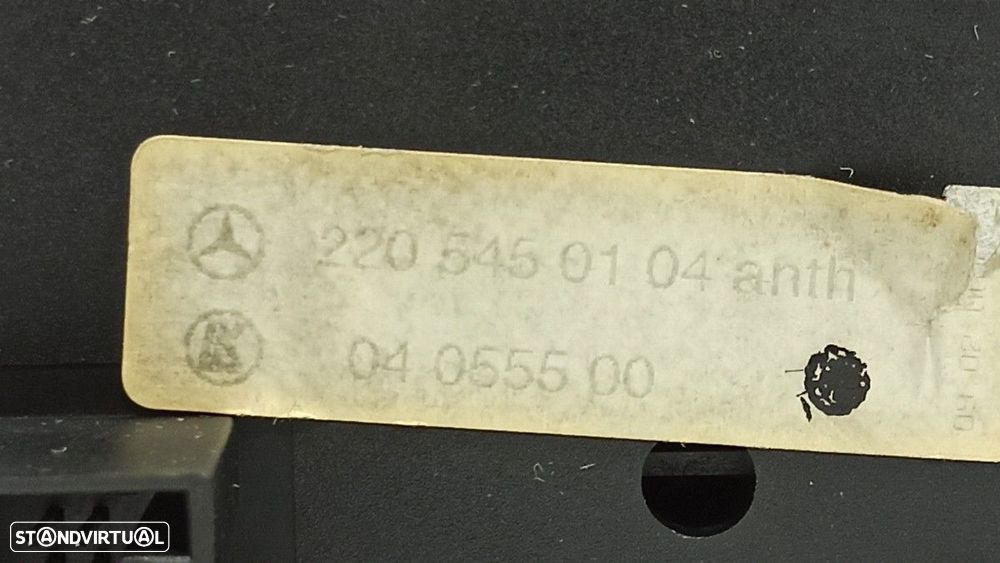 COMANDO DAS LUZES MERCEDES CLASE S (W220) BERLINA 320 CDI (220.026) - 6