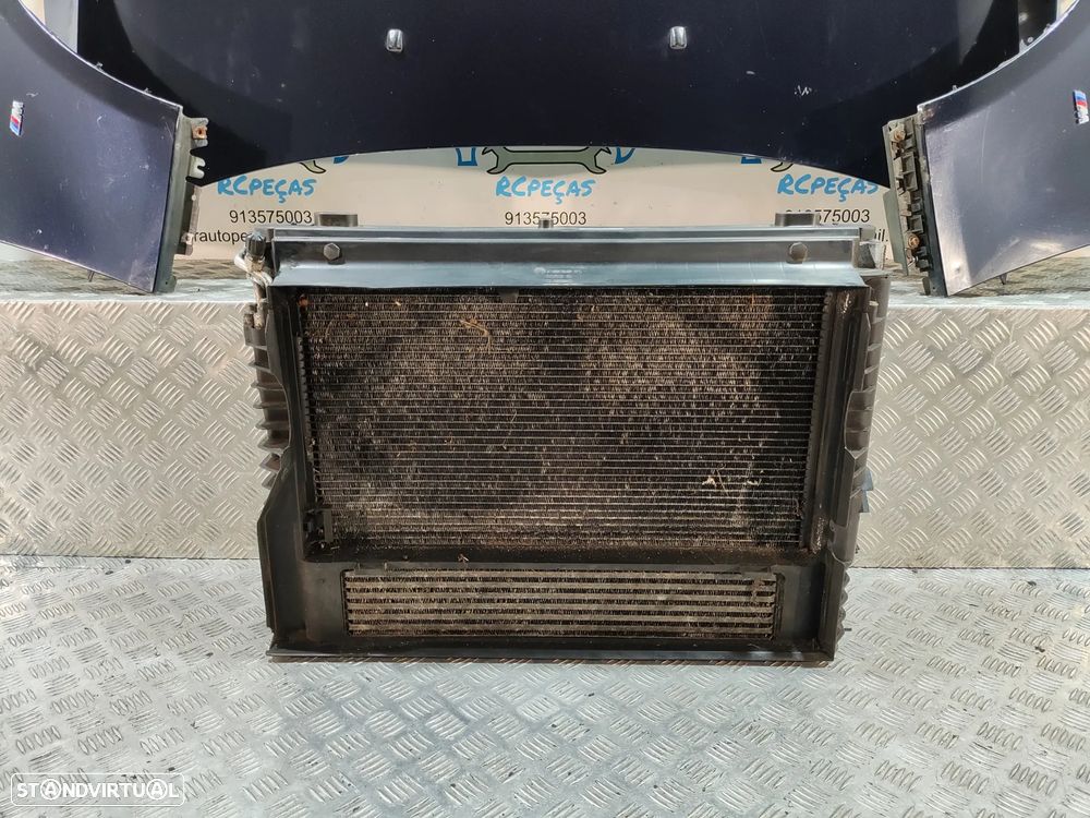 - FRENTE COMPLETA BMW SERIE 5 E60 SEDAN PACK M E61 TOURING PACK M CAPOT PARACHOQUES SENSORES GUARDA-LAMAS OTICAS RADIADOR VENTILADOR FRENTE FIBRA REFORÇO - 20