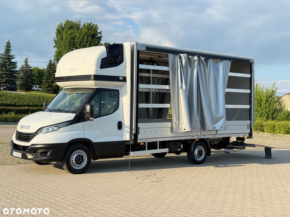 Iveco DAILY 35-180 3.0 HPI 180KM 10 E.Palet 2x Firana+Winda ! FULL LED ! Resor+Poduszka! HI MATIC! Salon Polska! - 27