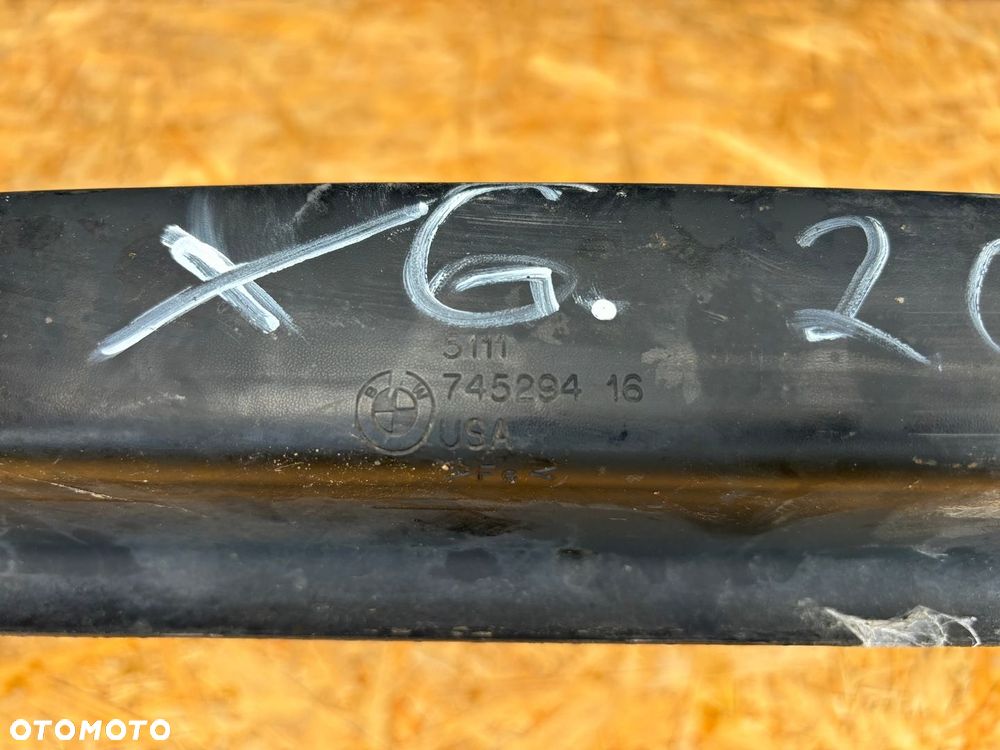 BMW X6 E71 2012 WZMOCNIENIA ZDERZAKÓW BELKI 74529416 - 5