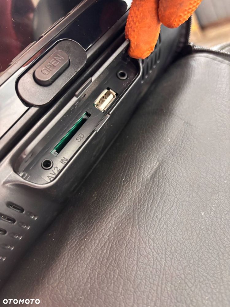 Audi Q7 4L 2009 Komplet Fotele SKÓRA CZARNA Z EKRANAMI GRZANE SCHOWKI - 7