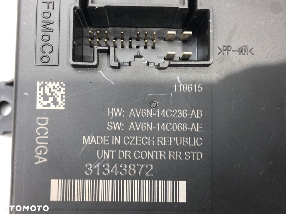 MODUŁ DRZWI TYŁ LEWY - 45.00 PLN - VOLVO V40 liftback (525, 526) 2012 - 2022 D2 88 kW [120 KM] - 3