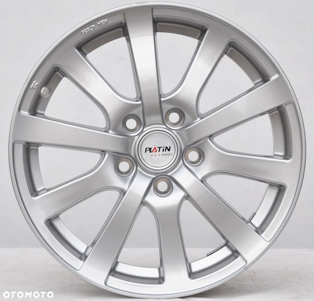 RP4-7016 S NIEMIECKIE FELGI PLATIN 16 5X112 KBA47636 AUDI A3 GOLF 5 6 7 8 - 2