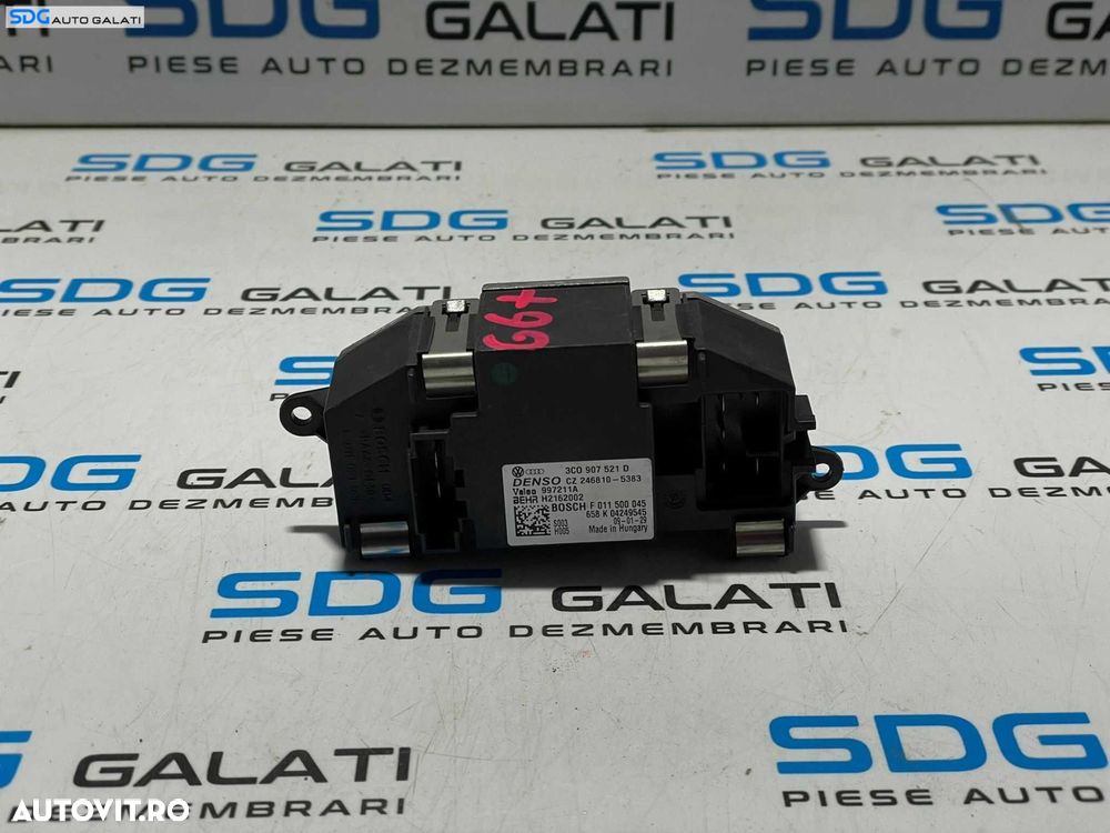 Releu Rezistenta Motoras Aeroterma Seat Leon 1P 2004 - 2013 Cod 3C0907521D [L3058] - 2