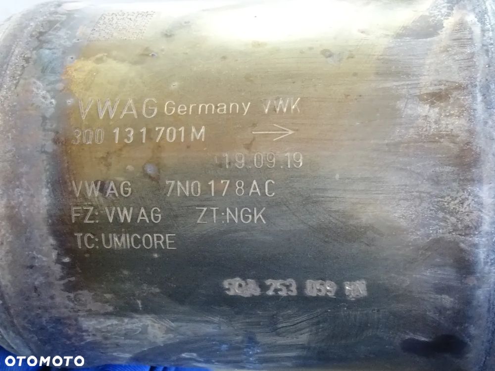 3Q0131723 3Q0131701M 7N0178AC katalizator 1.5 TSI VW Tiguan LIFT czesci - 2