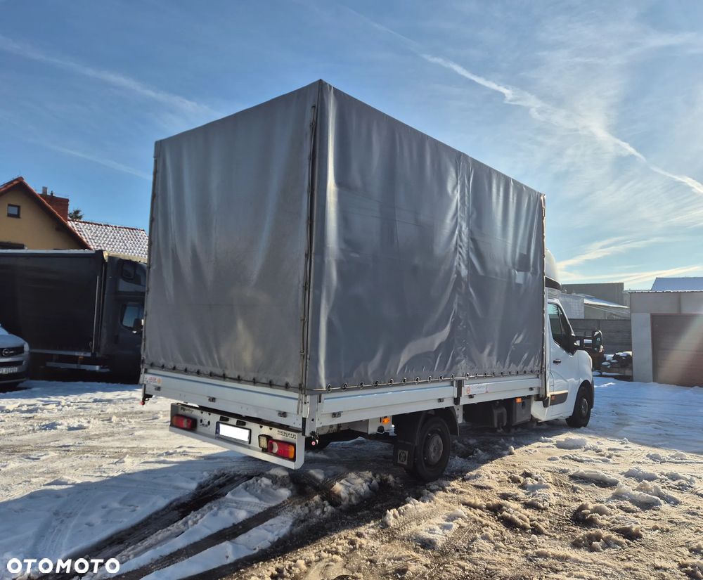 Renault MASTER FIRANA 10EP PLANDEKA SPOJTRAK XL TWINCAB 2.3 165KM SERWIS ASO BEZWYPADKOWY ZADBANY 2021 PODUSZKI FV23% WEBASTO BEZ WKŁADU FINANSOWEGO - 9