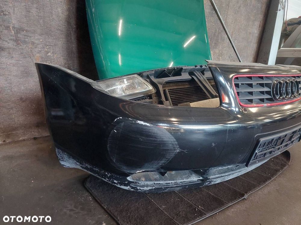 KOMPLETNY PRZÓD MASKA ZDERZAK BŁOTNIK LAMPY PAS PRZEDNI AUDI A3 8L LZ6L - 6