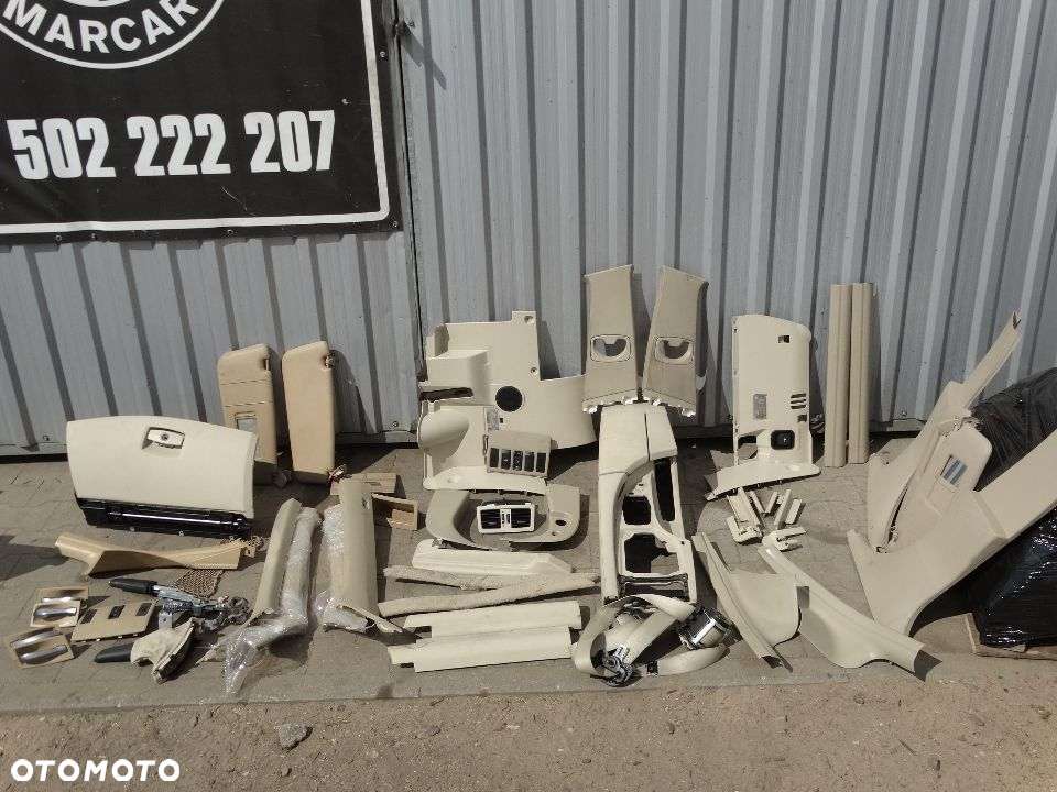 BMW E60 Beż Beige CremeBeige Tapicerka Plastiki Wnętrze - 2