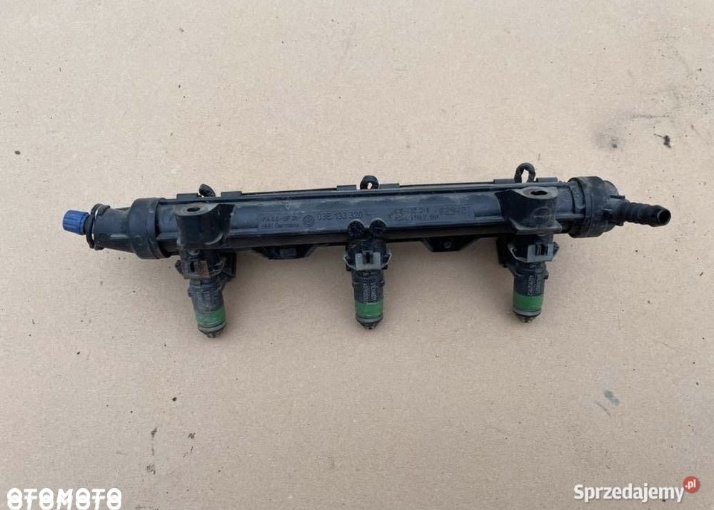 03E133320 Listwa wtryskowa 1,2 ben  volkswagen polo 4 9N lupo skoda fabia seat - 1