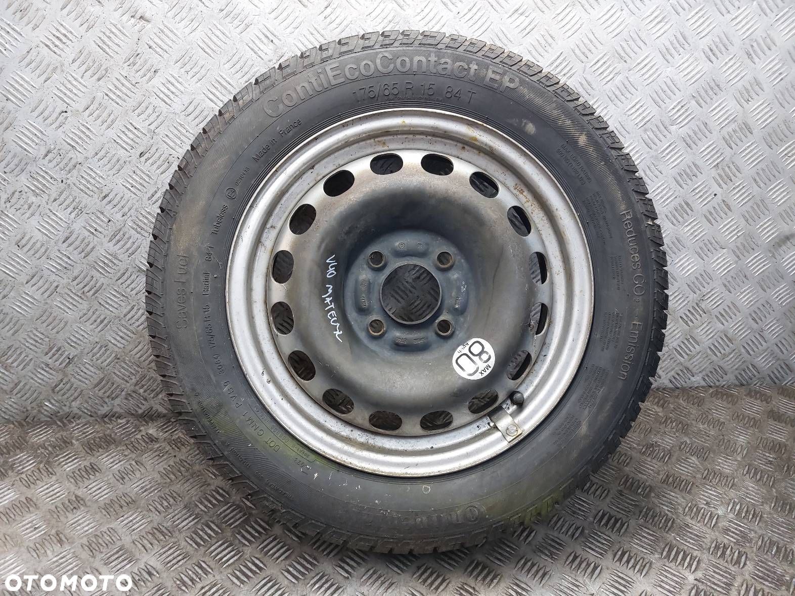 KOŁO ZAPASOWE ZAPAS  VOLVO V40 I 30611206 4x114,3 5Jx15 175/65R15 - 1