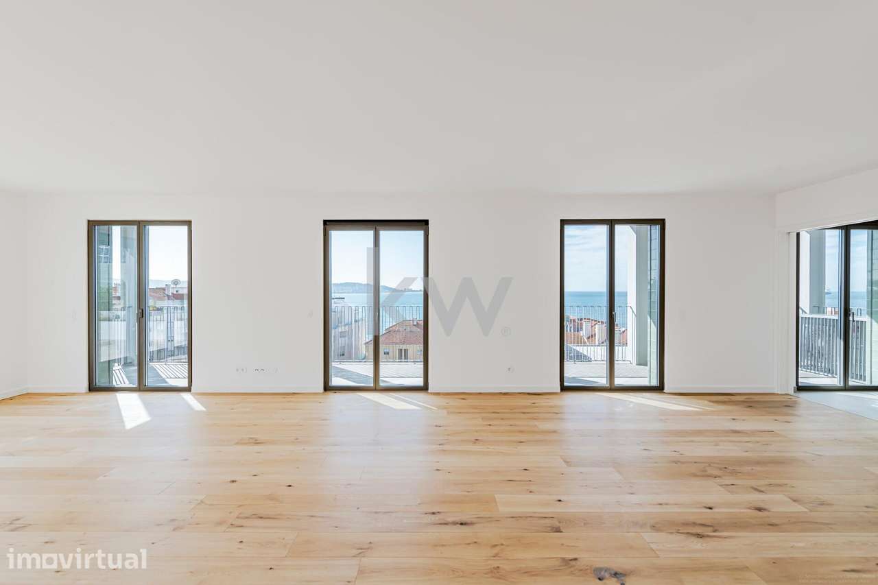 Penthouse T4+1 Dafundo com Terraço e Piscina - Grande imagem: 3/60