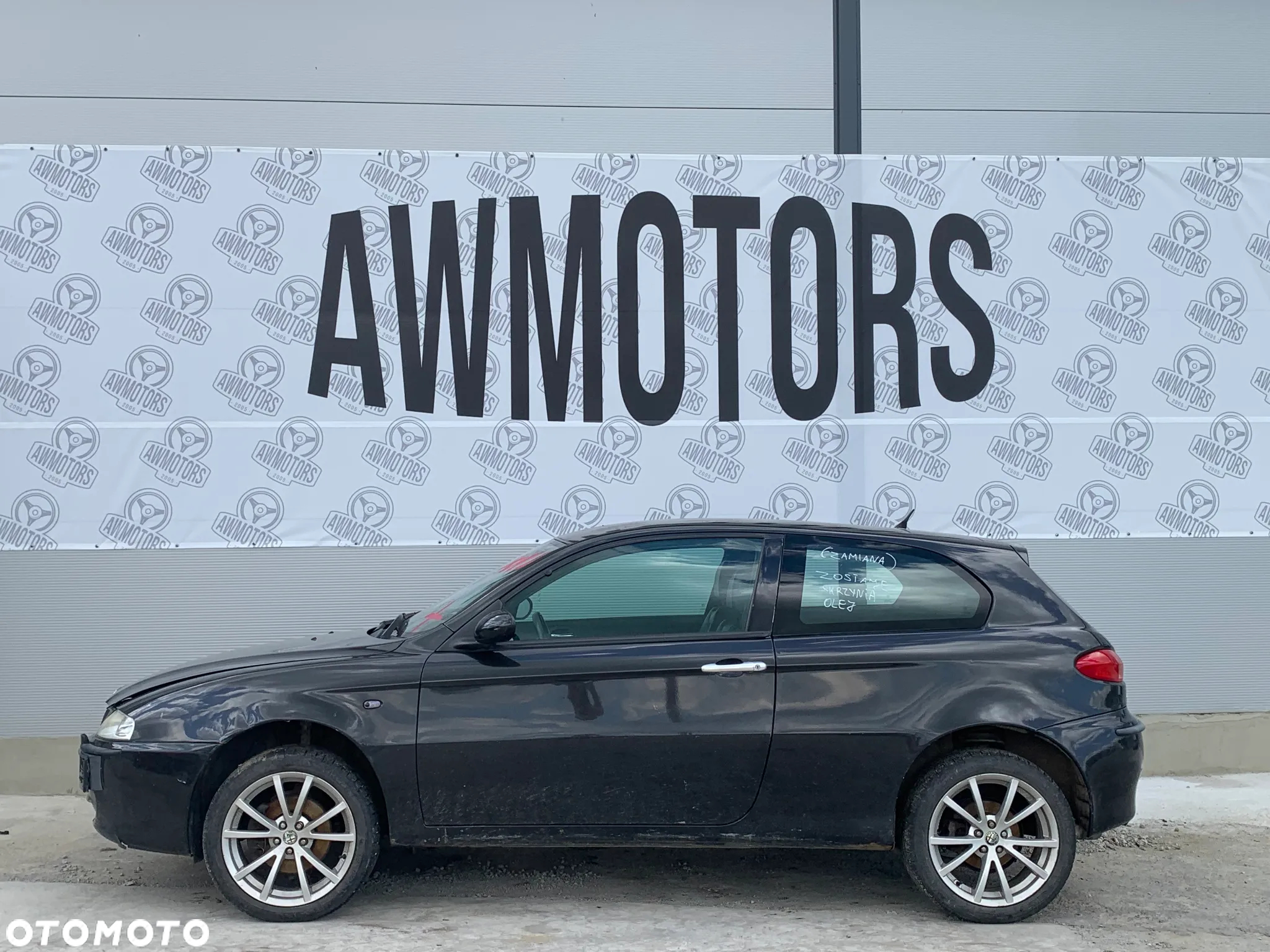 ALFA ROMEO 147 2004 *SAMOCHÓD NA CZĘŚCI* 1217 MASKA LAMPA DRZWI LUSTERKO ZDERZAK GRILL BŁOTNIK KLAPA BELKA PRAWE LEWE PRZÓD TYŁ - 4
