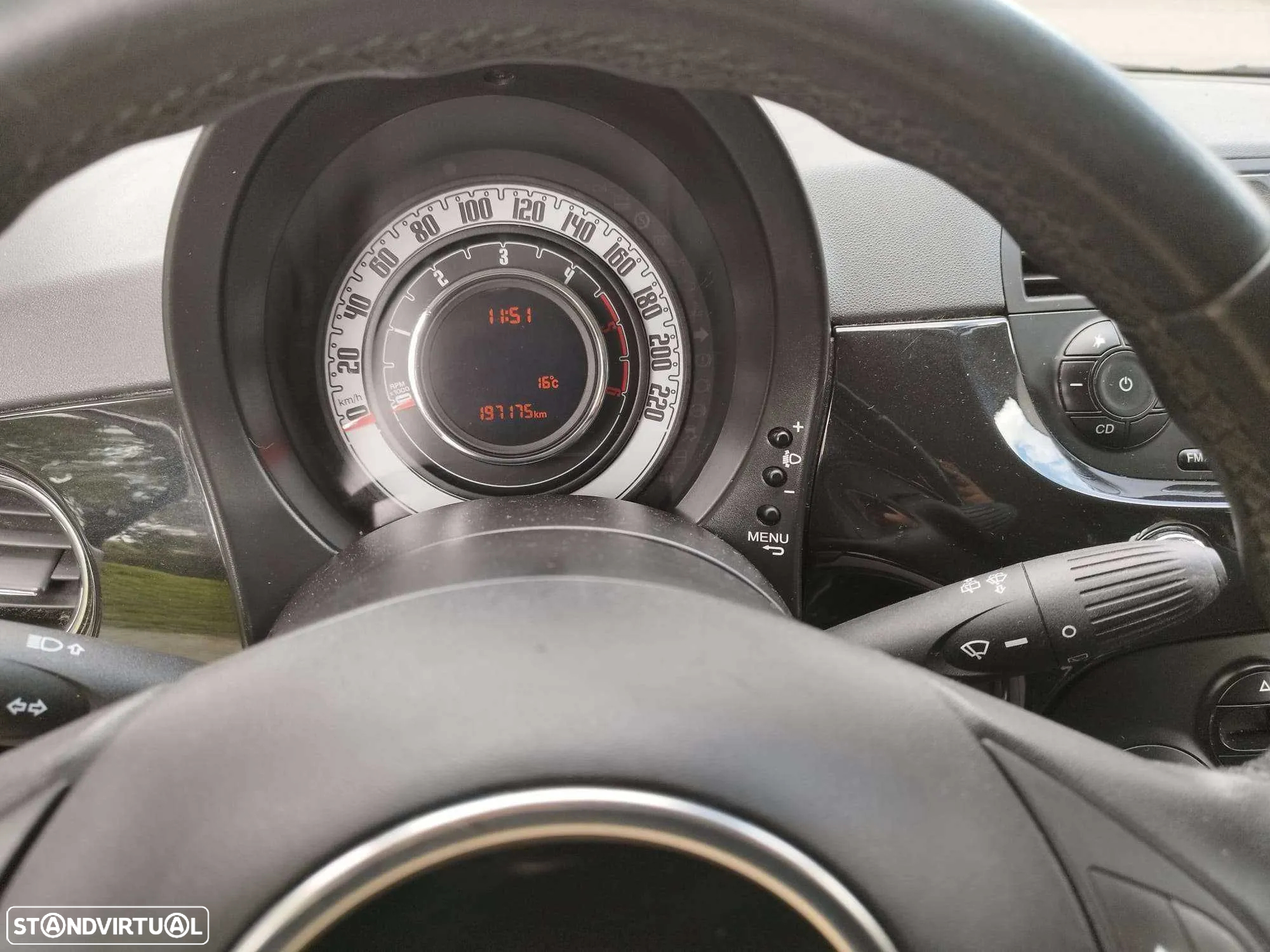 Fiat 500 1.3 16V MJ Lounge S&S - 9