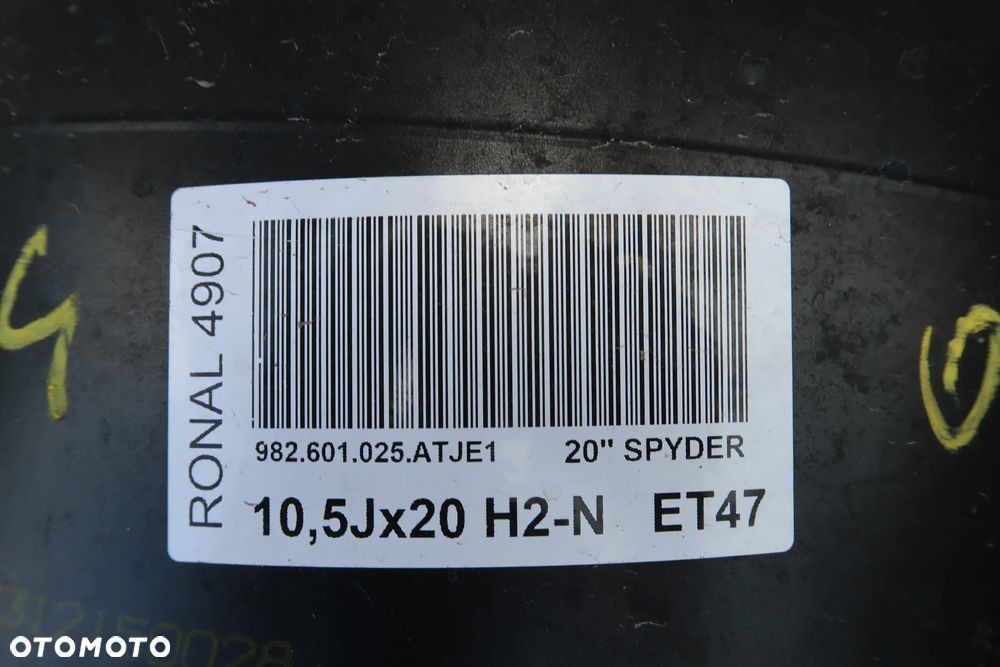 L32/L33/L34 Felga Porsche Boxter 982601025AT 10,5x20et47 - 14