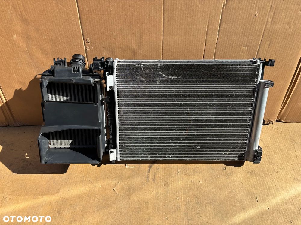 Dacia Sandero III Stepway Benzyna Komplet Chłodnic Chłodnica Wody Klimatyzacji Intercooler Powietrza Kierownica 214107347R 144961019R 165520647R - 1