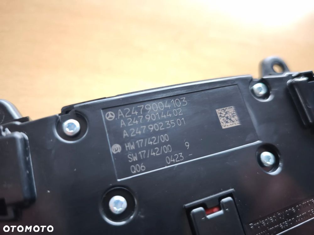 a2479004103 panel sterowania touchpad Mercedes-Benz a-klasa w177 - 5
