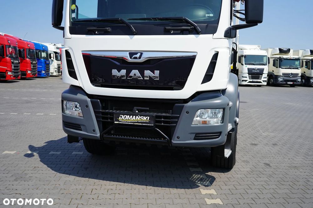 MAN / TGS / 33.420 / E 6 / WYWROTKA + HDS / FASSI F 175 / 6 X 4 / HYDROBURTA - 32