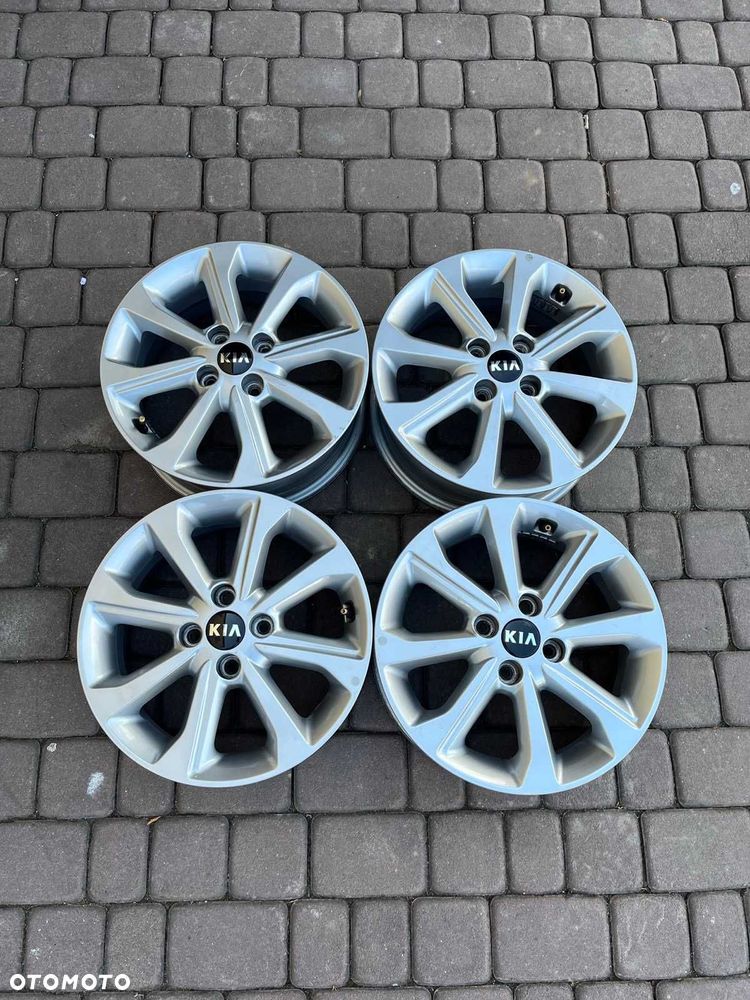 Oryginalne alufelgi Kia 4x100 15 cali Rio Picanto - 4