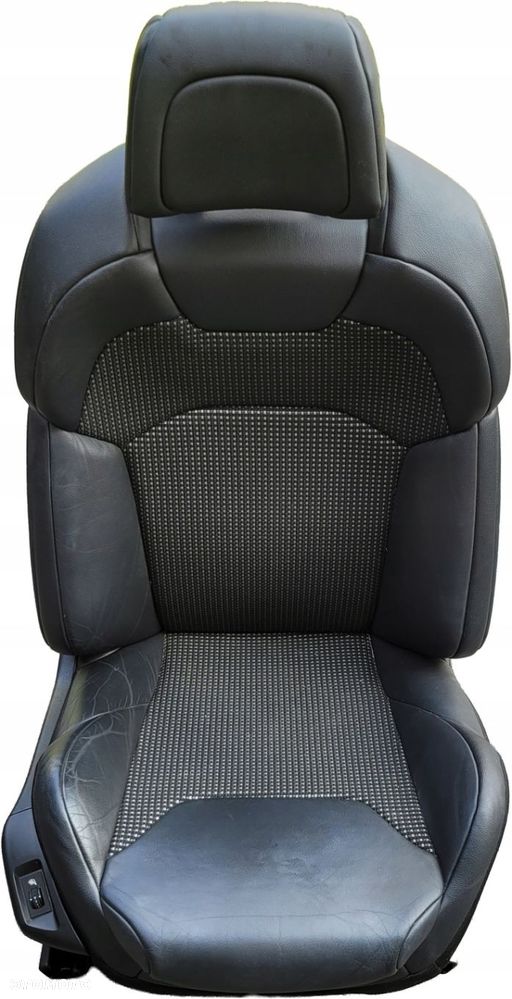 CITROEN C5 III X7 LIFT FOTEL PASAŻERA PRAWY PÓŁSKÓRA EUROPA