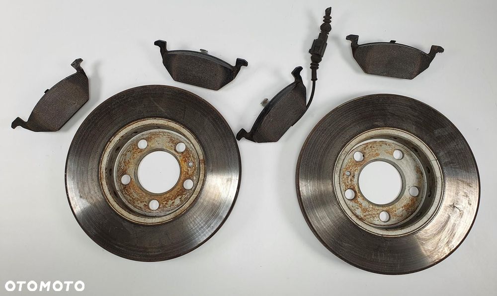 TARCZE HAMULCOWE KLOCKI PRZÓD VW GOLF IV 90R-01194 - 7